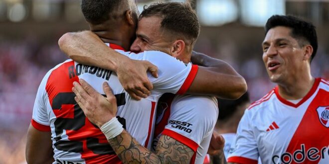 River imparable le ganó a Talleres y se subió a la cima de la Zona A